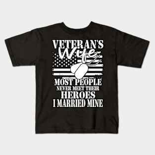 Veteran S Military Veteran Kids T-Shirt